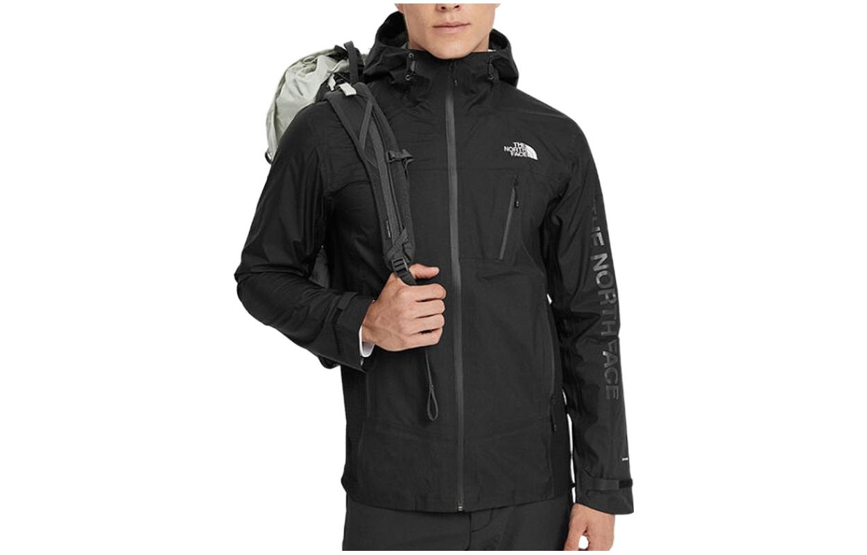 TNF Black Samurai Outdoor Waterproof Hooded Jacket Black NF0A3VSN-JK3