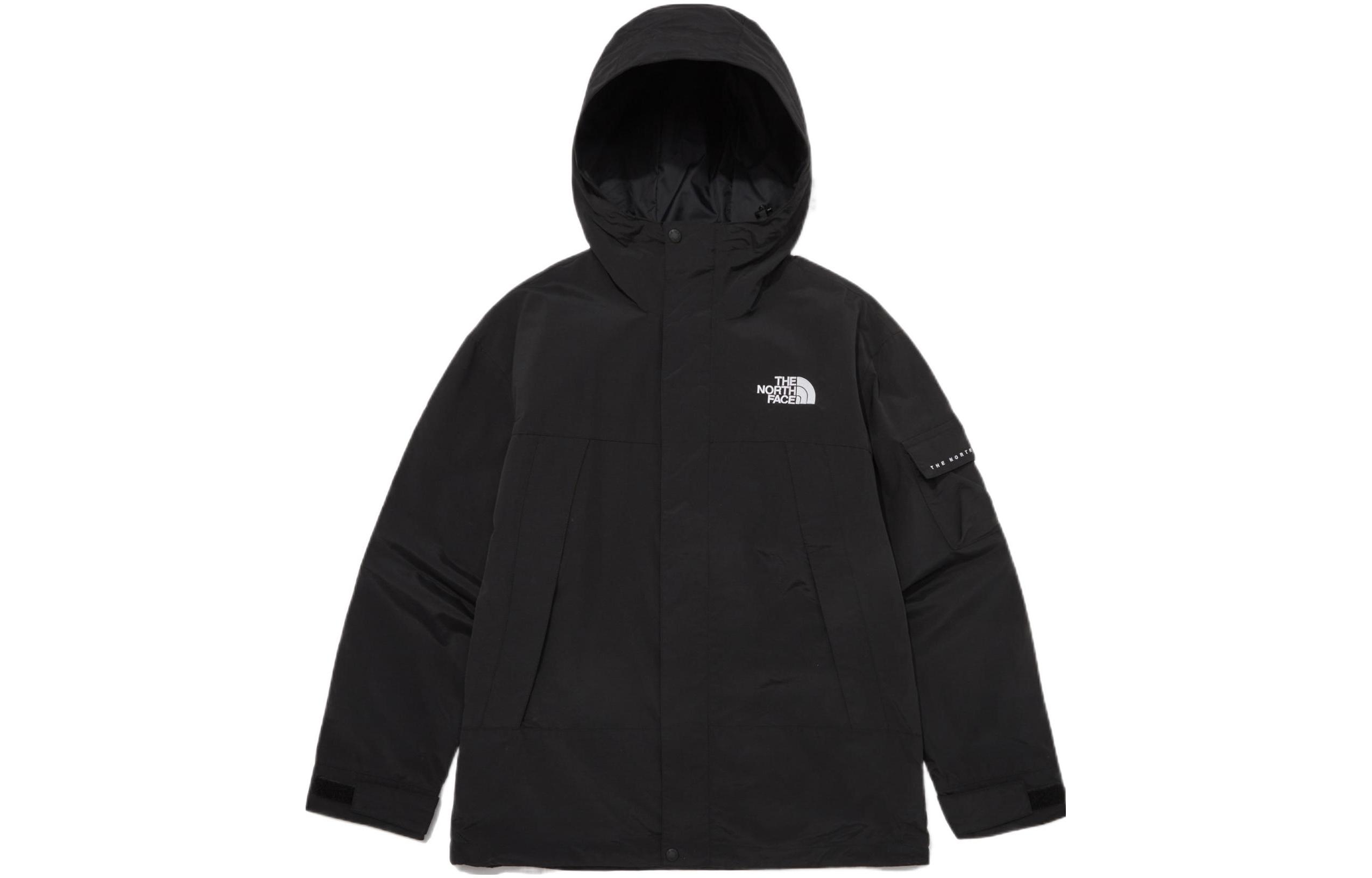 TNF Black Samurai S23 Logo Hoodie Waterproof Windbreaker Jacket Black NJ3BP01J 圖 2