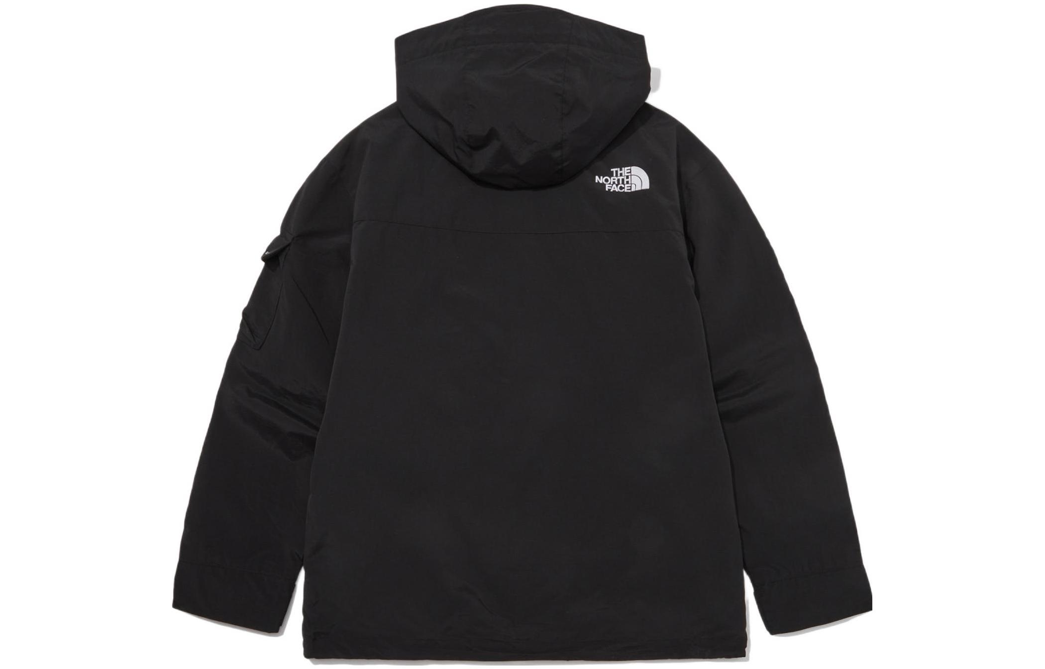 TNF Black Samurai S23 Logo Hoodie Waterproof Windbreaker Jacket Black NJ3BP01J 圖 3