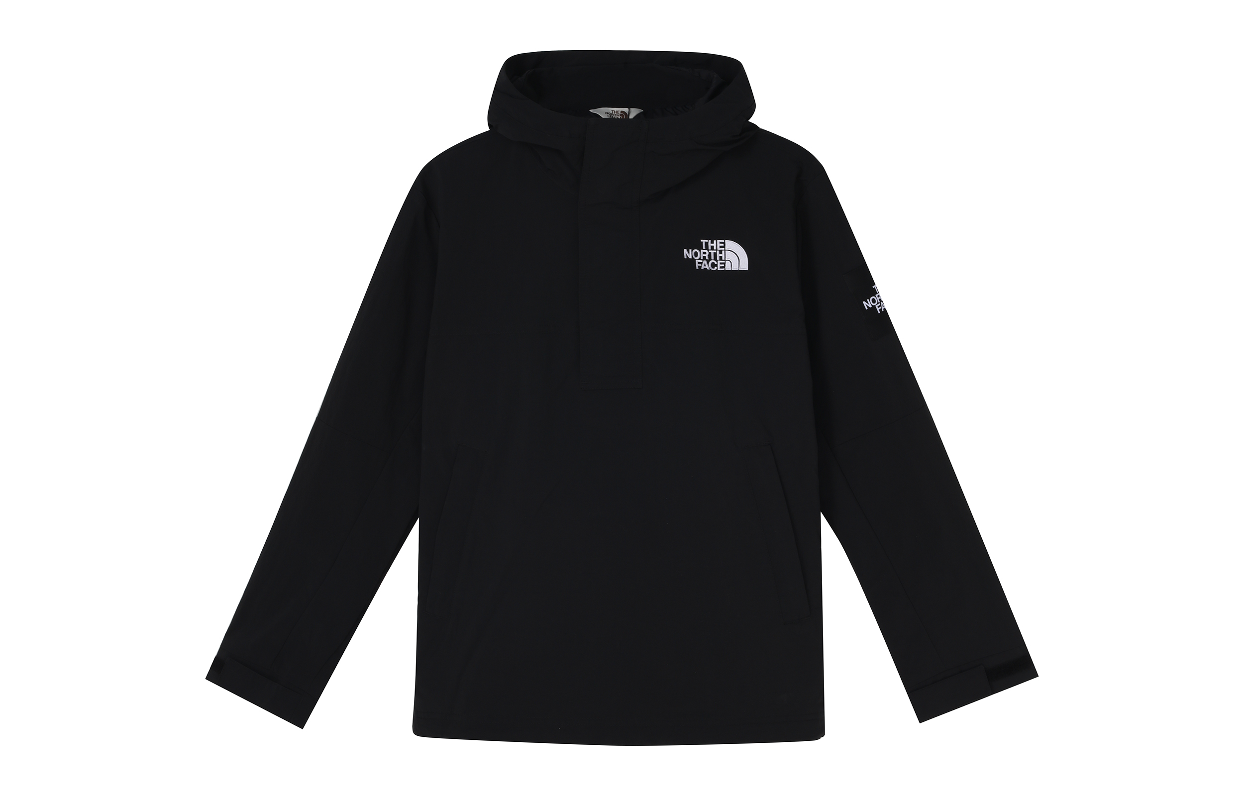 TNF Black Series SS22 Windbreaker Jacket Unisex Black Pullover Style NA3BN10L 圖 2