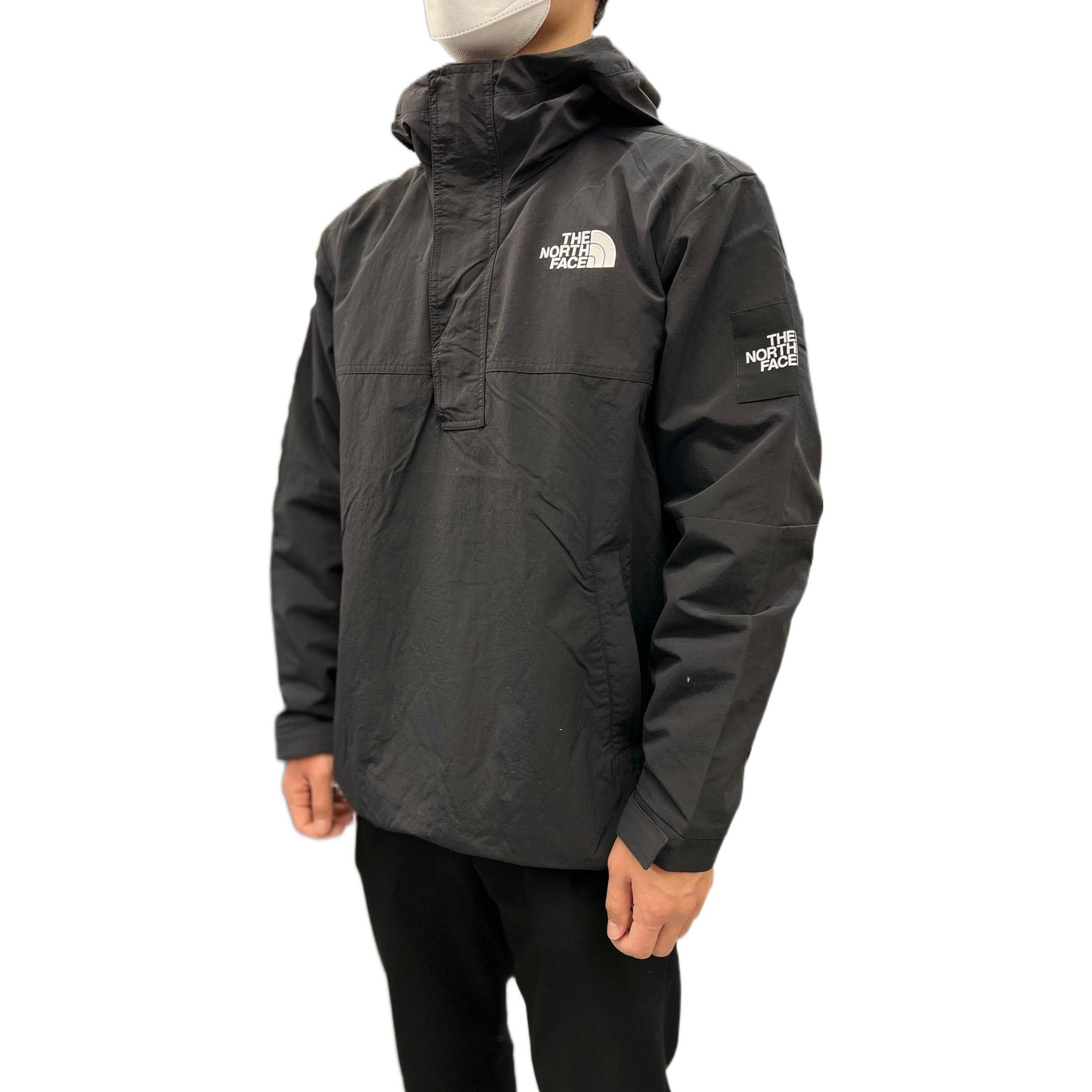 TNF Black Series SS22 Windbreaker Jacket Unisex Black Pullover Style NA3BN10L 圖 5