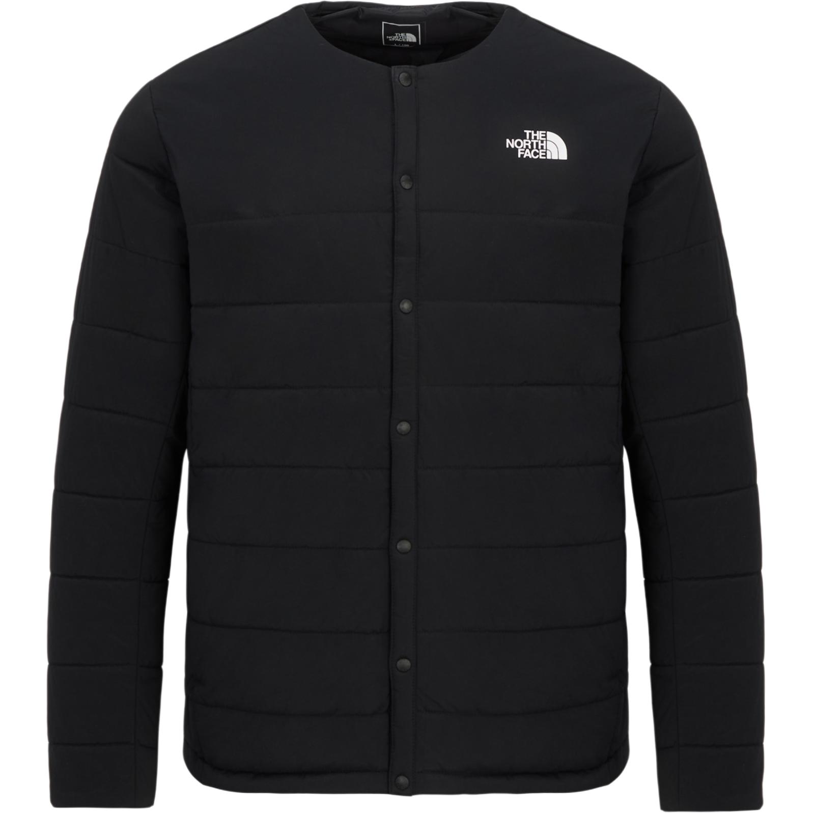 TNF Black Single-Breasted Long-Sleeve Cotton Jacket NJ3NQ61A 圖 2