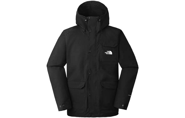 TNF Black Softshell Jacket - Waterproof Windproof Hiking Jacket. NF0A88RA-JK3