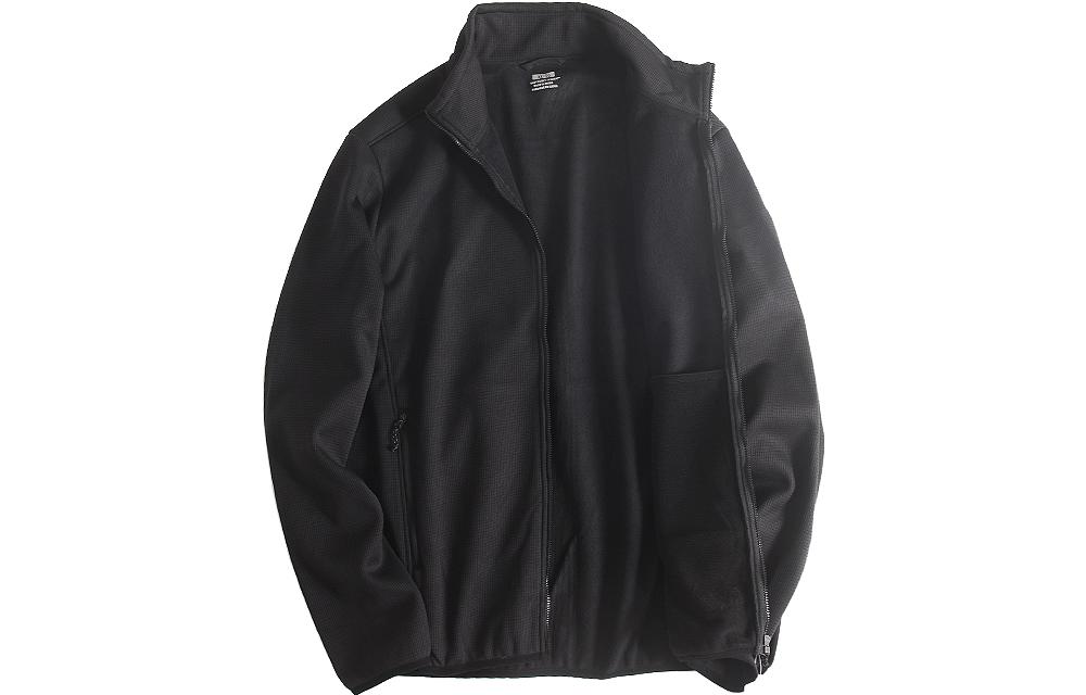 TNF Black Solid Color Outdoors Casual Jacket NF0A5364-MN8