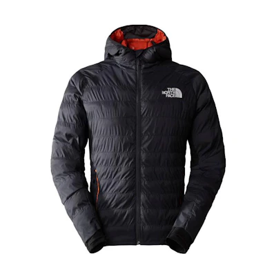 TNF Black Solid Color Slim Fit Hooded Jacket NF0A7Z8O-UG3