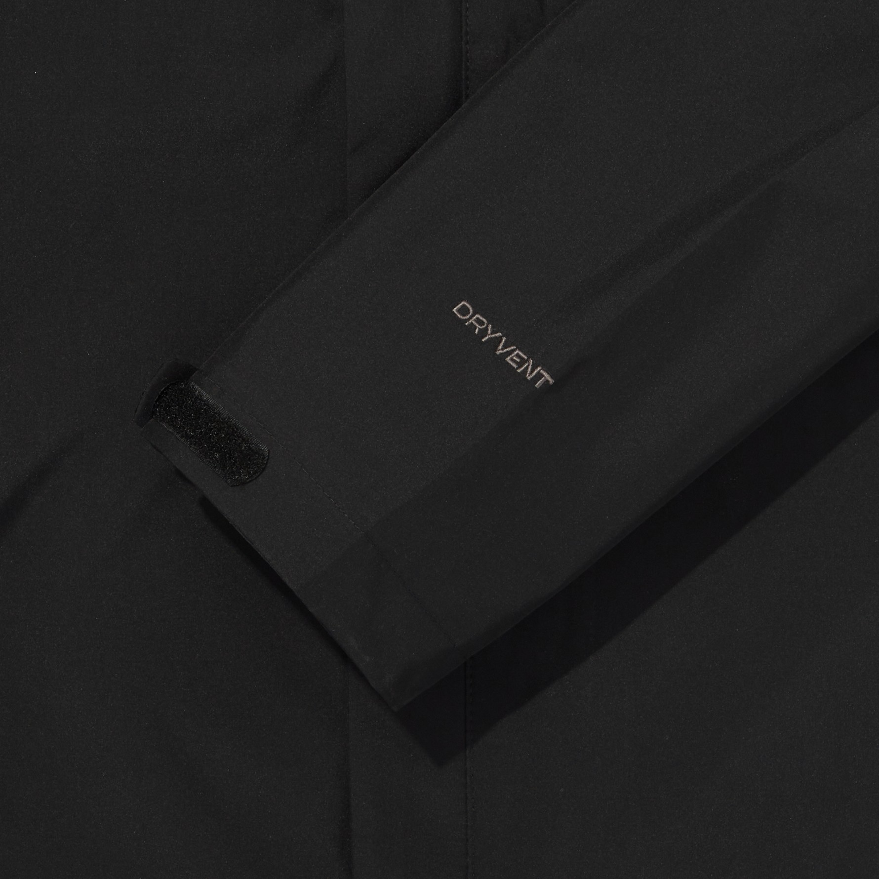 TNF Black Solid Embroidered Logo Zip-Up Hoodie Jacket NJ2HQ52A 圖 5