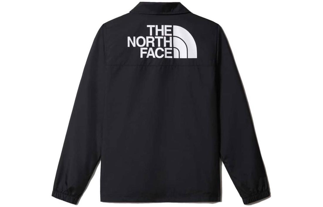 TNF Black Solid Large Logo Printed Zip-Up Jacket NF0A5IGV-JK3 圖 3