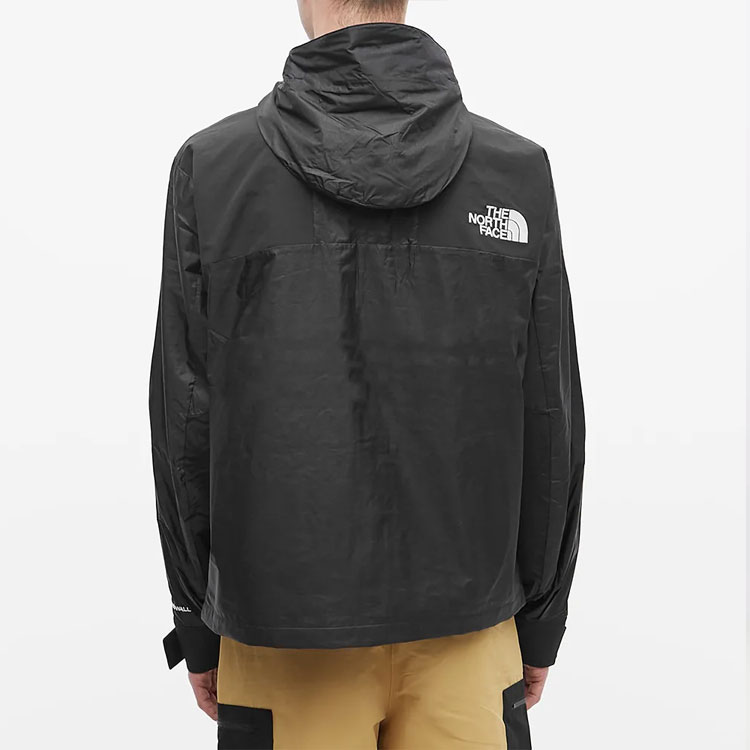 TNF Black Solid Logo Embroidered Casual Hoodie Jacket NF0A5J4D-JK3 圖 5