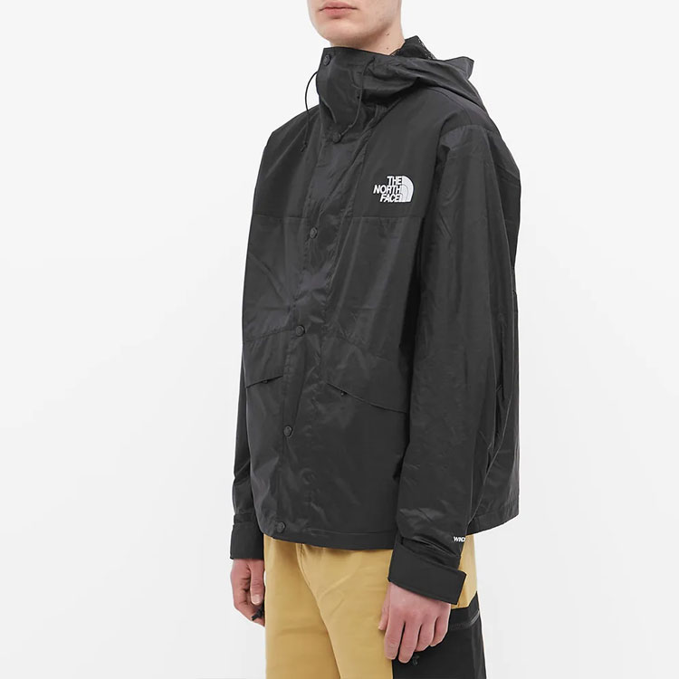 TNF Black Solid Logo Embroidered Casual Hoodie Jacket NF0A5J4D-JK3 圖 6