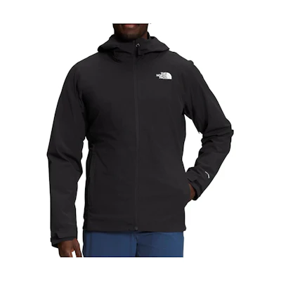 TNF Black Solid Logo Hoodie Jacket NF0A7UL5-YOO