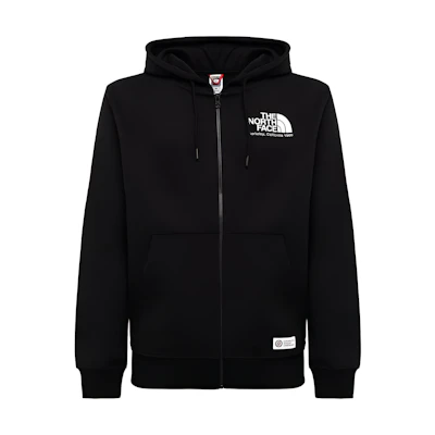 TNF Black Solid Logo Hoodie Jacket NF0A7X1UJK31TNFBLACK