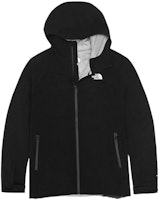 The North Face Black Solid Logo Print Hooded Windbreaker Jacket NF0A7W73-JK3 The North Face Black Solid Logo Print Hooded Windbreaker Jacket NF0A7W73-JK3