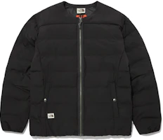 The North Face Black Solid Logo Print Zip-Up Bomber Jacket NJ3NN56J The North Face Black Solid Logo Print Zip-Up Bomber Jacket NJ3NN56J