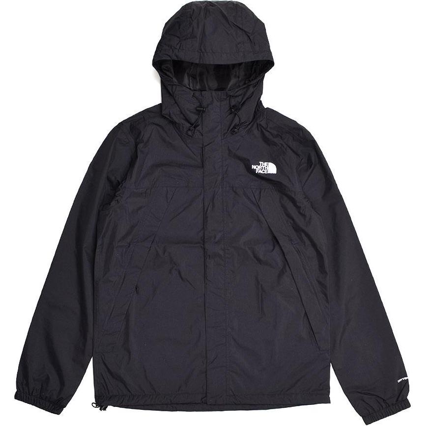TNF Black Solid Logo Print Zip-up Jacket NF0A3O7K-JK3