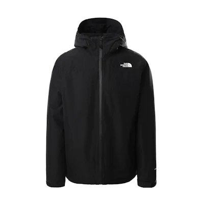 TNF Black Solid Logo Waterproof Hooded Jacket NF0A5IWZ-JK3