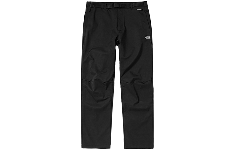 The North Face Black Solid Logo Windproof Insulated Casual Pants NF0A81NP-JK3