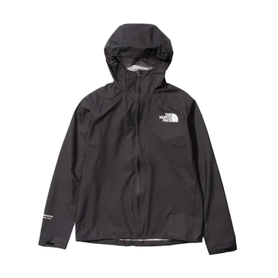 TNF Black Solid Logo Zip-Up Hoodie Jacket NP12370-K