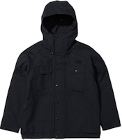 The North Face Black Solid Pocket Casual Hooded Workwear Jacket NP72132-K The North Face Black Solid Pocket Casual Hooded Workwear Jacket NP72132-K