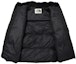 Shop The North Face 黑色素面立領羽絨外套 NJ3NM53J