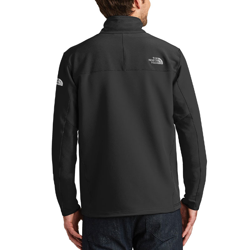 TNF Black Solid Stretch Softshell Stand Collar Jacket NF0A3LGV-JK3 圖 4