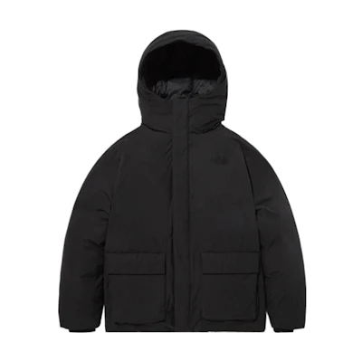 TNF Black Solid Zip-Up Hoodie Jacket NJ1DN67A