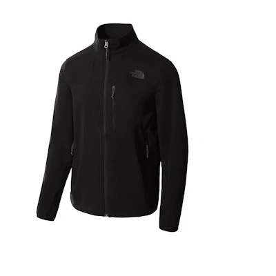 TNF Black Stand Collar Zipper Jacket nf0a2tygjk3-l