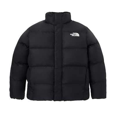 TNF Black Thermal Windproof Puffer Jacket FW24 Unisex NJ3NQ50A