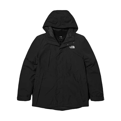 TNF Black Triclimate Jacket Waterproof Windproof 3-in-1 NF0A81NH-JK3