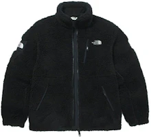 The North Face Black Unisex Fleece Zip-Up Stand Collar Jacket NJ4FM50L The North Face Black Unisex Fleece Zip-Up Stand Collar Jacket NJ4FM50L