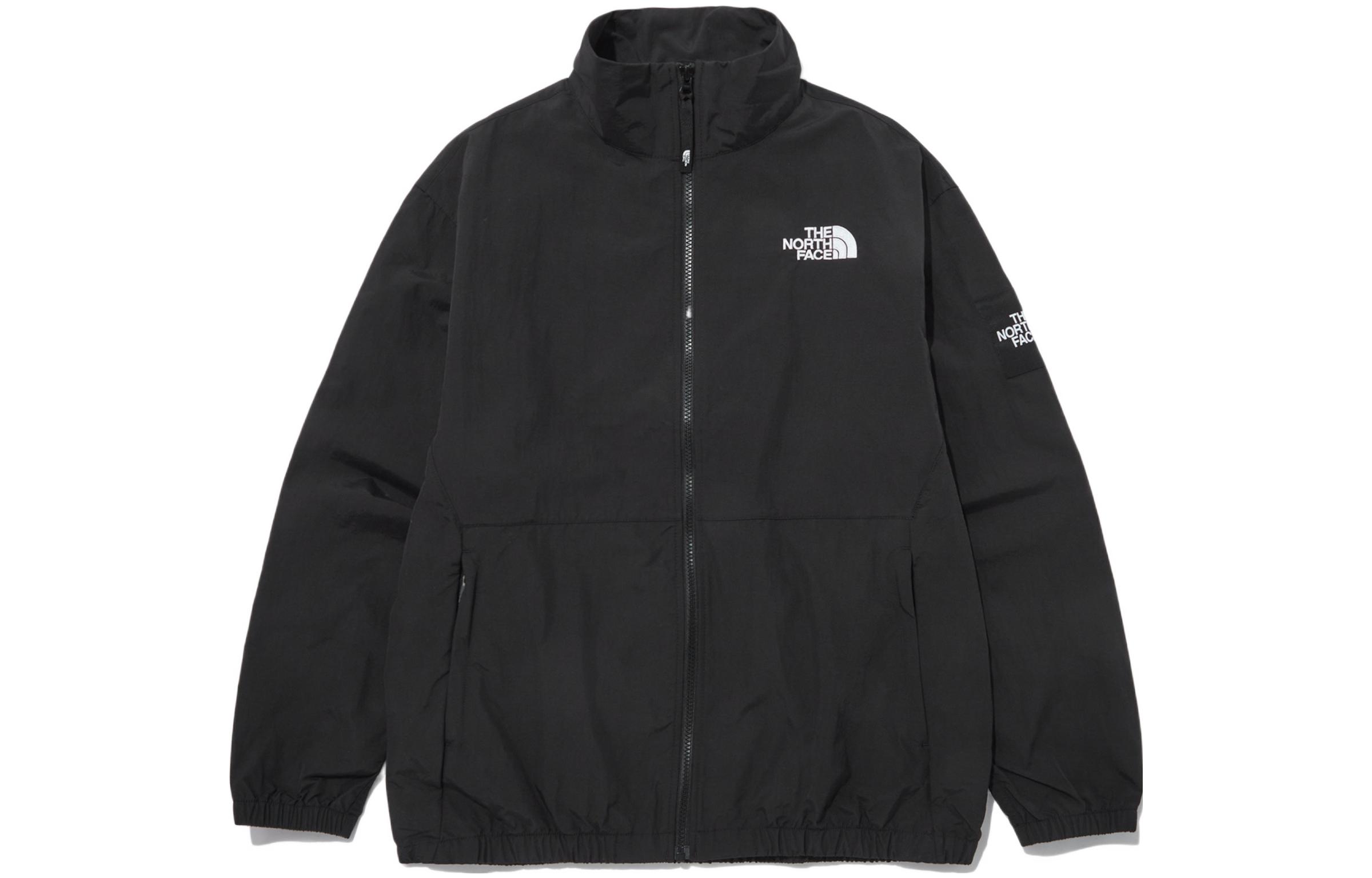 The North Face Black Unisex Olema SS23 Windproof Waterproof Logo Jacket NJ3BP03J