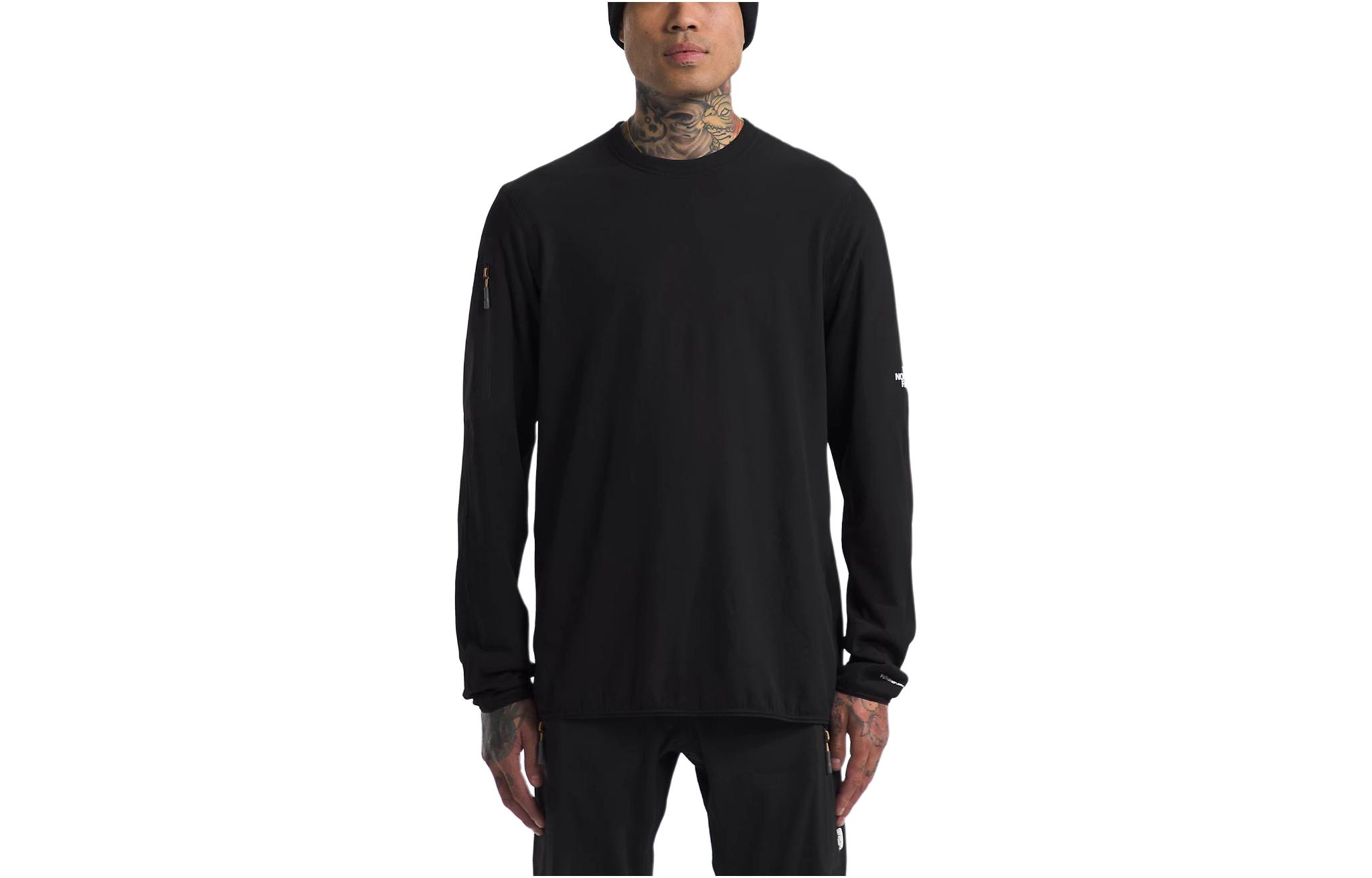 The North Face Black Utility FUTUREFLEECE™ Crewneck Pullover Sweatshirt NF0A8ASA-JK3
