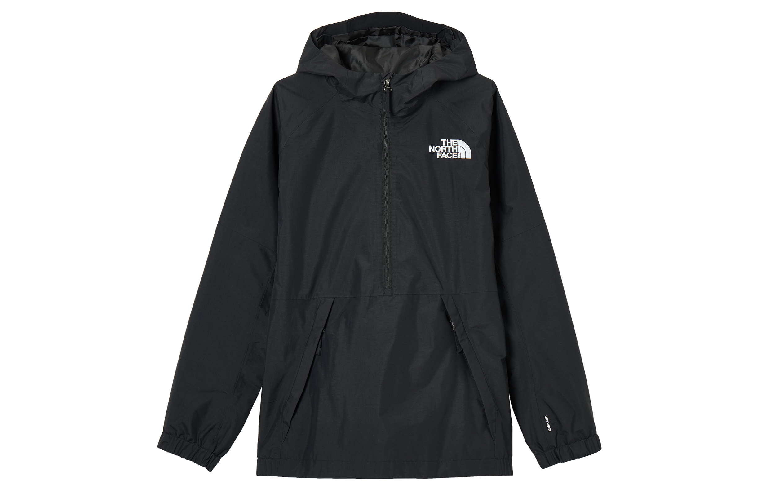 TNF Black Warrior Waterproof Windbreaker Hooded Jacket Black NF0A4R5B-JK3