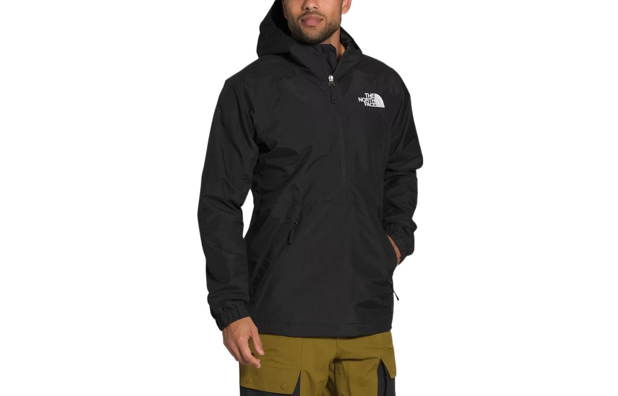 TNF Black Warrior Waterproof Windbreaker Hooded Jacket Black NF0A4R5B-JK3 圖 2