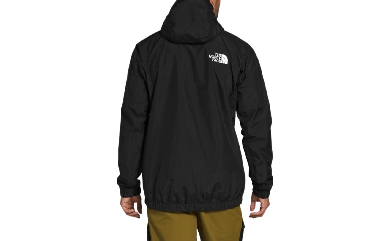 TNF Black Warrior Waterproof Windbreaker Hooded Jacket Black NF0A4R5B-JK3 圖 3