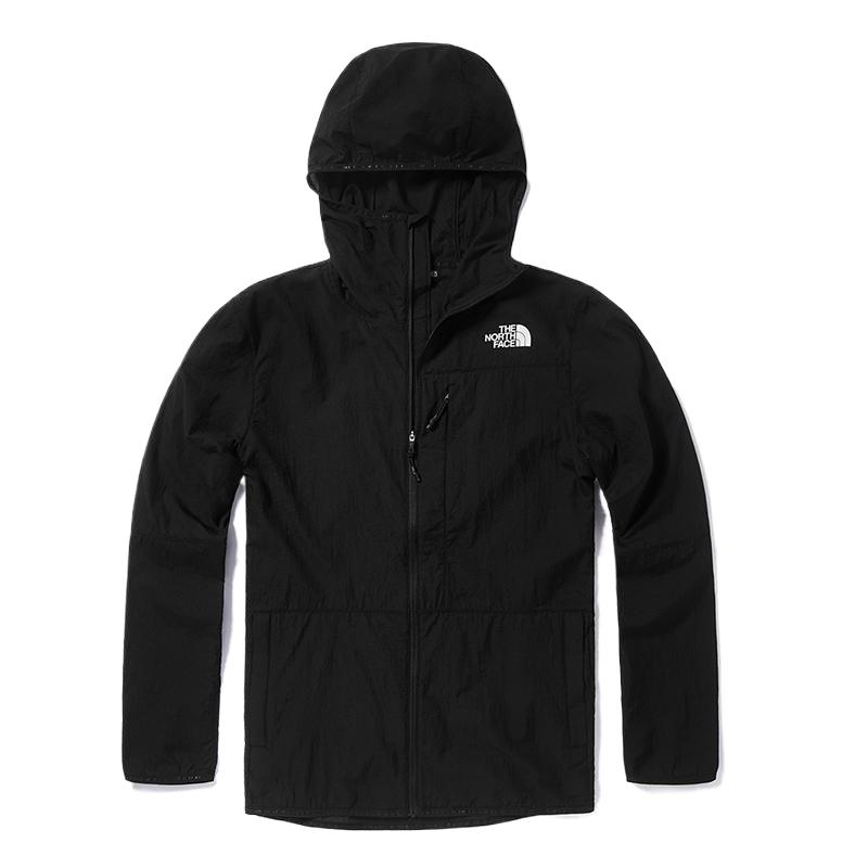 TNF Black Water-Resistant Outdoor Hoodie Jacket NF0A4CLG-JK3