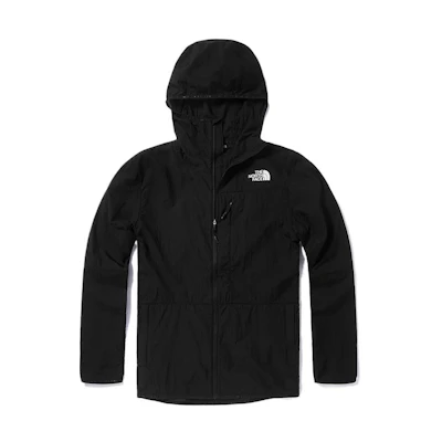 TNF Black Water-Resistant Outdoor Hoodie Jacket NF0A4CLG-JK3