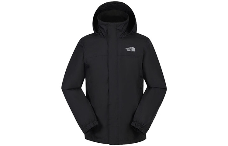 TNF Black Waterproof Breathable Hooded Jacket NF0A4U5F-KX7
