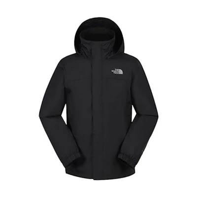 TNF Black Waterproof Breathable Hooded Jacket NF0A4U5F-KX7