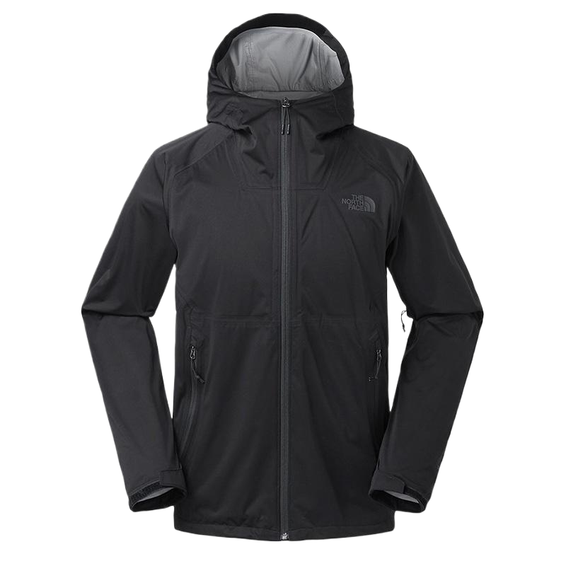 TNF Black Waterproof Breathable Outdoor Hooded Jacket NF0A3RKI-JK3