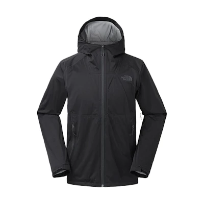 TNF Black Waterproof Breathable Outdoor Hooded Jacket NF0A3RKI-JK3