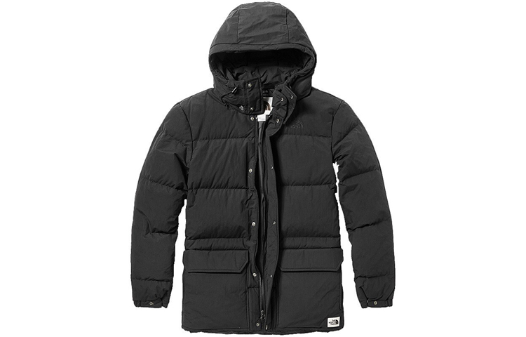 TNF Black Waterproof Down Hoodie Winter Jacket 600-Fill NF0A46J2-JK3