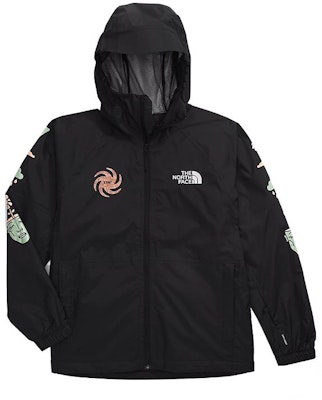 北面黑色防水连帽印花外套 NF0A82VM-O28 Buy 北面黑色防水连帽印花外套 NF0A82VM-O28