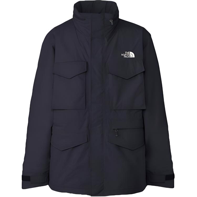 TNF Black Waterproof Outdoor Multi-Pocket Jacket NP12451