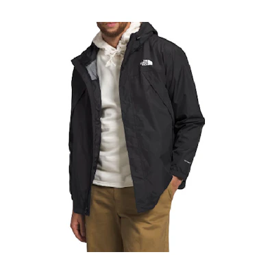 TNF Black Waterproof Windbreaker Outdoor Jacket NF0A84K1-JK3