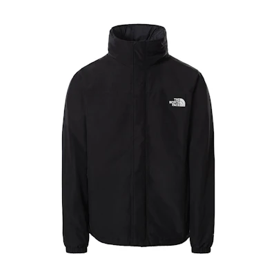 TNF Black Waterproof Windbreaker with Logo Embroidery Hoodie NF0AA14Y-JK3