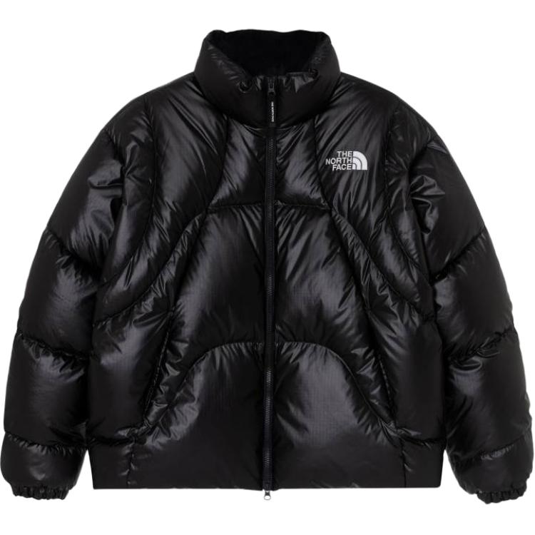 TNF Black Wave Rds Down Jacket Unisex Puffer Coat NJ1DQ55J