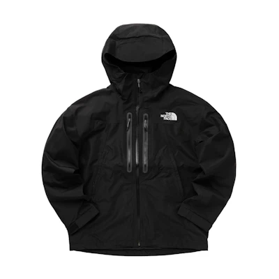 TNF Black Windbreaker Jacket with Embroidered Logo Design NF0A852E-JK3