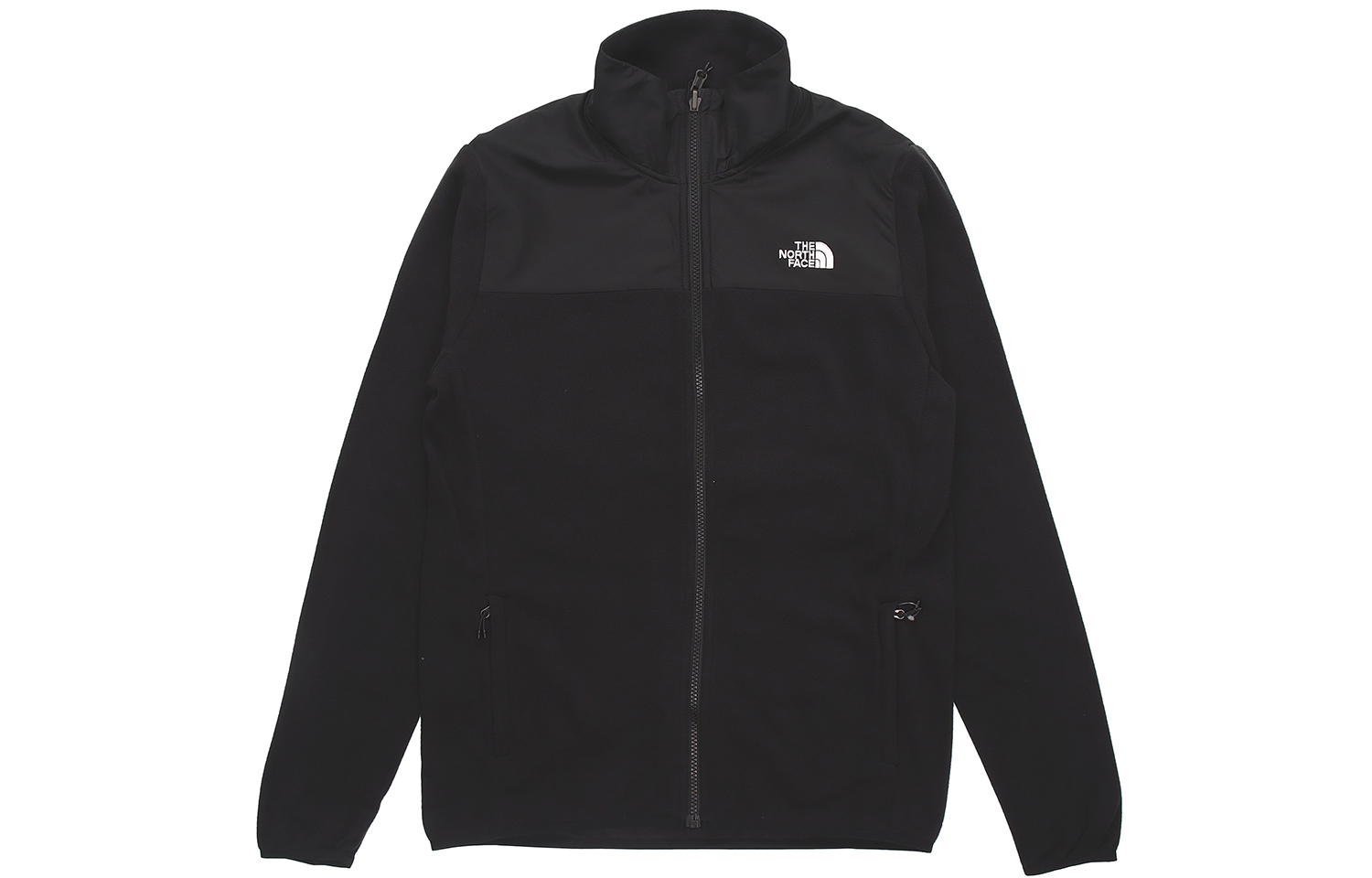 TNF Black Windproof Fleece Jacket Outdoor Casual Fall Wear NF0A49AE-JK3