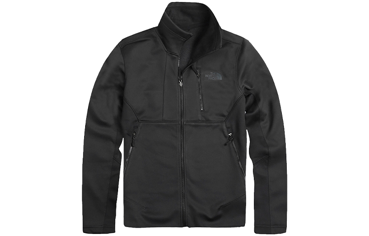 TNF Black Windproof Fleece Jacket Outdoor Thermal NF0A4NG5-JK3