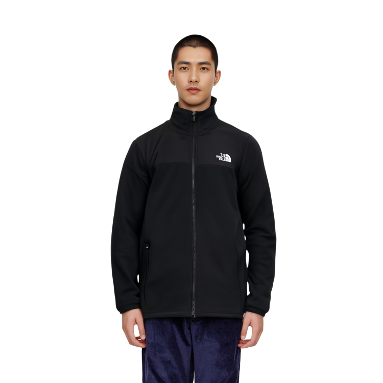 TNF Black Windproof Fleece Jacket Outdoor Casual Fall Wear NF0A49AE-JK3 圖 7
